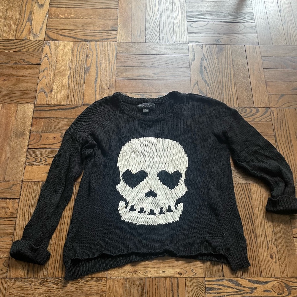 Vintage Havana skull cotton sweater